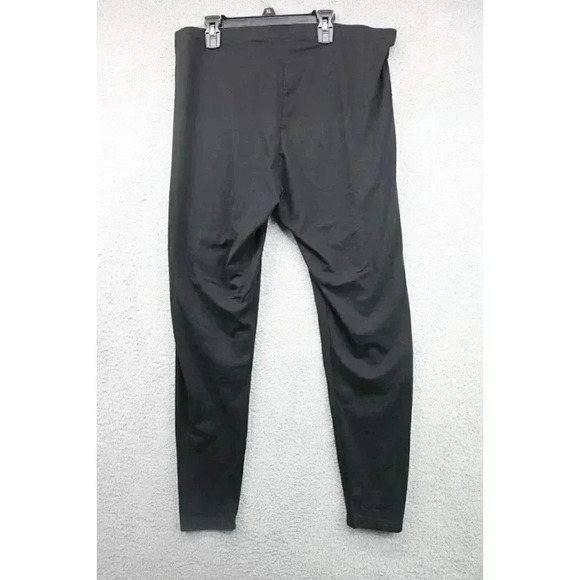H&M Women's Black Stretch Pants-Straight Leg-Size XXL - Picture 7 of 8